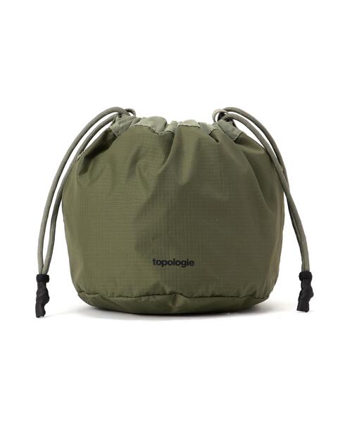 Topologie(トポロジー)の「Topologie/トポロジー Reversible Bucket リバーシブルバケット【バッグ単体】(ショルダーバッグ・メンズ・グレー/ブラック・F)」の6枚目の写真