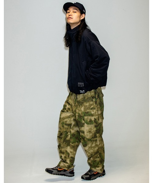 430（フォーサーティ）の「mp14913- CAMO ESLOT CARGO PANTS カーゴパンツ(26-094)（カーゴパンツ・メンズ・グレー系カモフラージュ/ブラウン系カモフラージュ/カモフラージュ/グリーン系カモフラージュ・3/2/1）」の12枚目の写真
