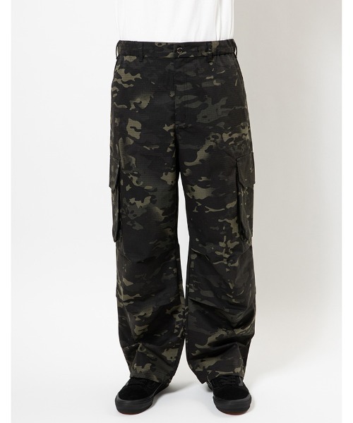 430（フォーサーティ）の「mp14913- CAMO ESLOT CARGO PANTS カーゴパンツ(26-094)（カーゴパンツ・メンズ・グレー系カモフラージュ/ブラウン系カモフラージュ/カモフラージュ/グリーン系カモフラージュ・3/2/1）」の13枚目の写真
