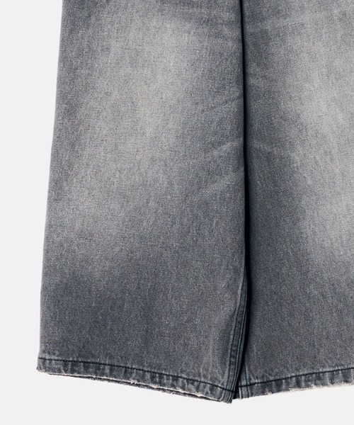 LE CIEL BLEU(ルシェルブルー)の「デニムハーフパンツ / Denim Half Pants(デニムパンツ・レディース・チャコールグレー・34/36/38)」の11枚目の写真