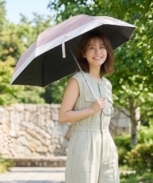 ALWAYS GOOD TIME（オルウェイズグッドタイム）の「【一般遮光・晴雨兼用】UV折りたたみ傘/PARASOL/ニュアンスバイカラー（折りたたみ傘）」
