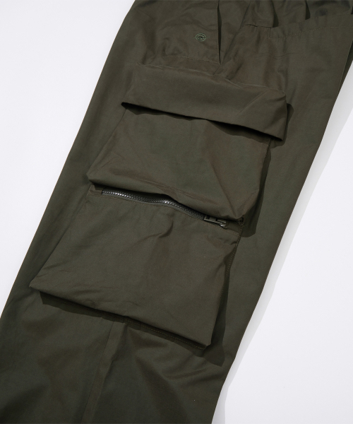 KALAPATTHAR(カラパタール)の「MINI BAG DOUBLE POCKET WIDE PANTS - KHAKI(その他パンツ・メンズ・その他・LARGE/MEDIUM)」の6枚目の写真