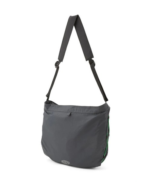 KEEN（キーン）の「KEEN/キーン　NYLON SHELL SHOULDER SMU SUNRIVER（ショルダーバッグ・メンズ・ダークグレー/ブラック・FREE）」の3枚目の写真