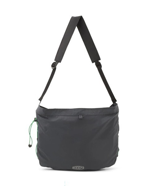 KEEN（キーン）の「KEEN/キーン　NYLON SHELL SHOULDER SMU SUNRIVER（ショルダーバッグ・メンズ・ダークグレー/ブラック・FREE）」の5枚目の写真