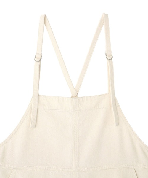 AMERICAN HOLIC(アメリカンホリック)の「デニムスクエアサロペット(サロペット/オーバーオール・レディース・インディゴブルー/アイボリー・L/M)」の15枚目の写真