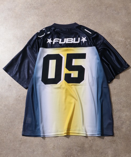 FUBU（ フブ）の「【FUBU/フブ】OG GRADATION GAME SHIRTS/OG グラデーションゲームシャツ（Tシャツ/カットソー・メンズ・ホワイト系/ブラック系/ネイビー系・XL/M/L）」の16枚目の写真