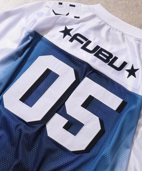 FUBU（ フブ）の「【FUBU/フブ】OG GRADATION GAME SHIRTS/OG グラデーションゲームシャツ（Tシャツ/カットソー・メンズ・ホワイト系/ブラック系/ネイビー系・XL/M/L）」の20枚目の写真
