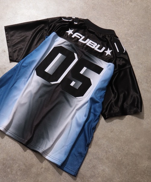 FUBU（ フブ）の「【FUBU/フブ】OG GRADATION GAME SHIRTS/OG グラデーションゲームシャツ（Tシャツ/カットソー・メンズ・ホワイト系/ブラック系/ネイビー系・XL/M/L）」の22枚目の写真