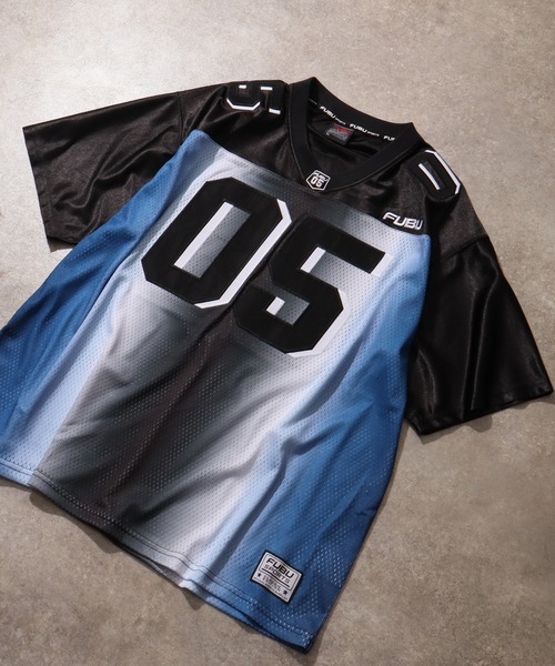 FUBU（ フブ）の「【FUBU/フブ】OG GRADATION GAME SHIRTS/OG グラデーションゲームシャツ（Tシャツ/カットソー・メンズ・ホワイト系/ブラック系/ネイビー系・XL/M/L）」の21枚目の写真