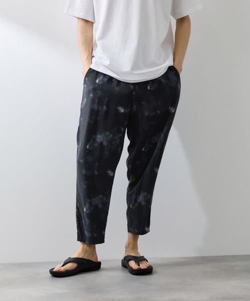 NAVY(ネイビー)の「【SARARI /サラリ】接触冷感 レーヨン アンクル パンツ(その他パンツ・メンズ・ブラック系その他/ネイビー/ブラック/チャコールグレー・XL/L/M)」の16枚目の写真