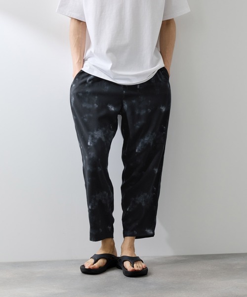 NAVY(ネイビー)の「【SARARI /サラリ】接触冷感 レーヨン アンクル パンツ(その他パンツ・メンズ・ブラック系その他/ネイビー/ブラック/チャコールグレー・XL/L/M)」の17枚目の写真