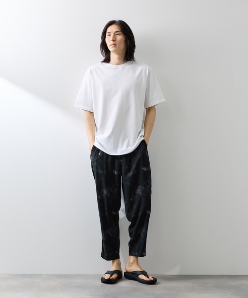 NAVY(ネイビー)の「【SARARI /サラリ】接触冷感 レーヨン アンクル パンツ(その他パンツ・メンズ・ブラック系その他/ネイビー/ブラック/チャコールグレー・XL/L/M)」の18枚目の写真