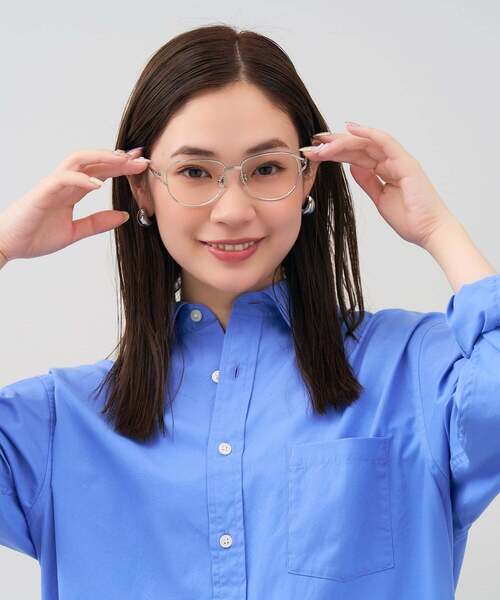 ウェリントン型 メガネ軽量 メタル 高級感 眼鏡 検眼調整 伊達メガネ