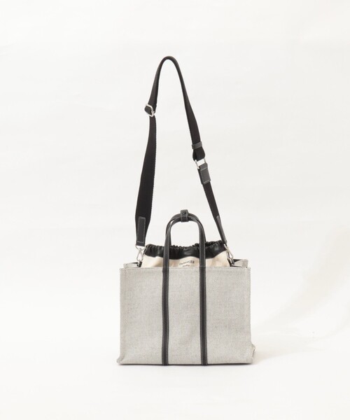 NOLLEY’S(ノーリーズ)の「【DeMAKER/ディメーカー】New vase medium bagキャンバストート(トートバッグ・レディース・ブラック/キャメル・FREE)」の14枚目の写真