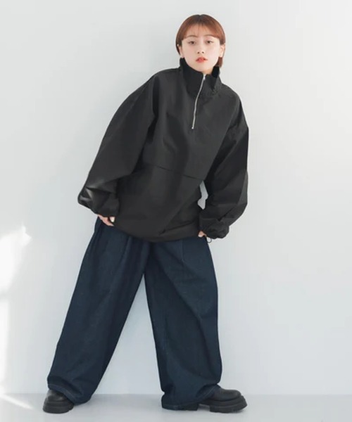 merrylatte(メリーラテ)の「アノラックパーカー【IROHANI】(パーカー・レディース・ホワイト/ブラック・FREE)」の11枚目の写真