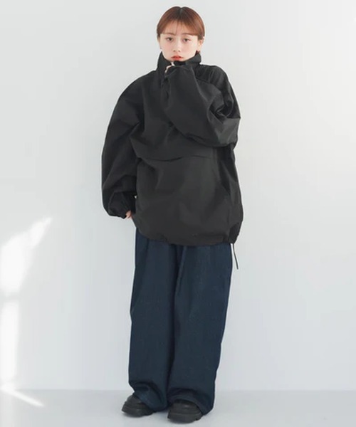 merrylatte(メリーラテ)の「アノラックパーカー【IROHANI】(パーカー・レディース・ホワイト/ブラック・FREE)」の15枚目の写真