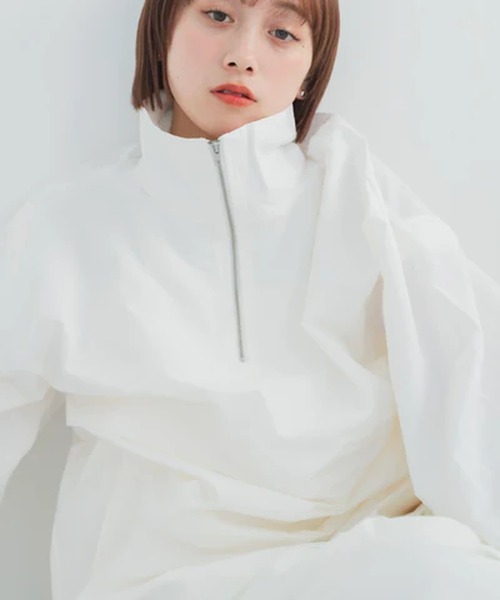 merrylatte(メリーラテ)の「アノラックパーカー【IROHANI】(パーカー・レディース・ホワイト/ブラック・FREE)」の16枚目の写真