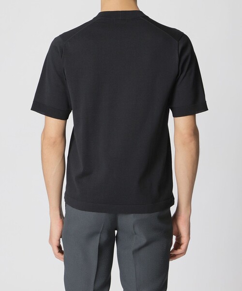 Paul Stuart(ポールスチュアート)の「【STUART’S TRAVELER】ドレスニットTシャツ(Tシャツ/カットソー・メンズ・ブラック/ネイビー・48/50/46)」の8枚目の写真