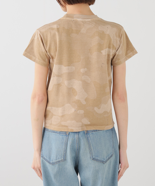 ARIES（アリーズ）の「【ARIES / アリーズ】 Aged Camo Ss Tee Baby（Tシャツ/カットソー・レディース・ベージュ・FREE）」の3枚目の写真