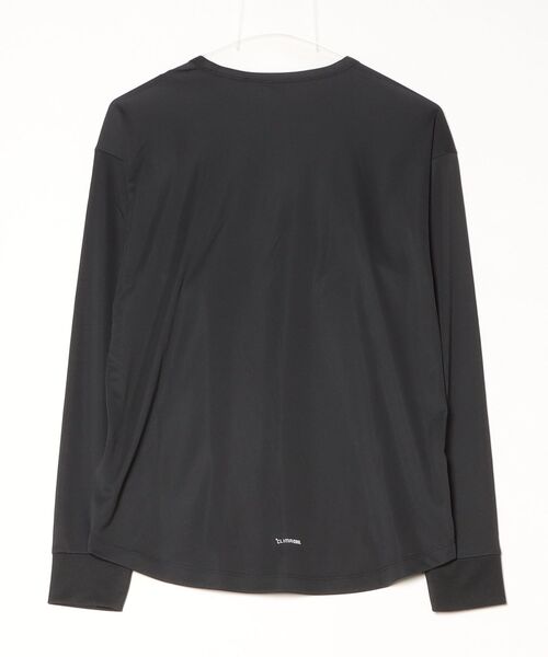 adidas(アディダス)の「アディダス adidas マストハブ ルーズフィット グラフィック長袖Tシャツ(Tシャツ/カットソー・レディース・グレー/ブラック・S/XL/M/L)」の3枚目の写真