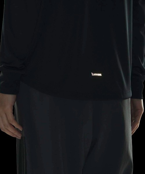 adidas(アディダス)の「アディダス adidas マストハブ ルーズフィット グラフィック長袖Tシャツ(Tシャツ/カットソー・レディース・グレー/ブラック・S/XL/M/L)」の11枚目の写真