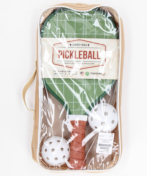 FREAK'S STORE(フリークスストア)の「FUNPARK/ファンパーク Pickleball Set/ピックルボールセット(スポーツグッズ・メンズ・ブラック/オリーブ・ONE SIZE)」の8枚目の写真