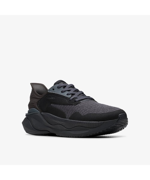 Clarks(クラークス)の「Clarks Pace.(クラークス スペース)(スニーカー・メンズ・ホワイト/ブラック・27cm/27.5cm/28cm/28.5cm/29cm/25cm/25.5cm/26cm/26.5cm)」の4枚目の写真