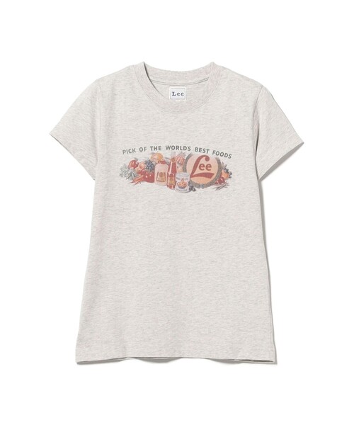 Ray BEAMS(レイビームス)の「【7/31値下げ】Lee / LOGO HALF SLEEVE TEE(Tシャツ/カットソー・レディース・グレー/ブラック・SMALL)」の3枚目の写真