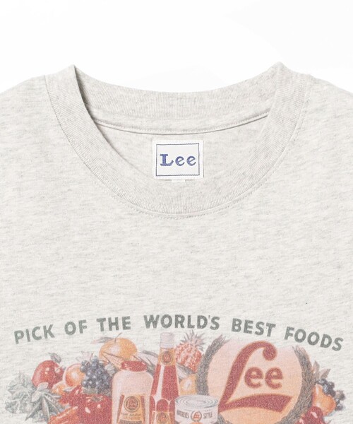 Ray BEAMS(レイビームス)の「【7/31値下げ】Lee / LOGO HALF SLEEVE TEE(Tシャツ/カットソー・レディース・グレー/ブラック・SMALL)」の4枚目の写真