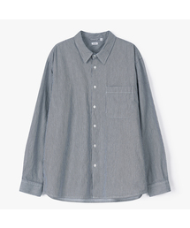 SEASUN（シーサン）の「インディゴストライプシャツ（シャツ/ブラウス）」