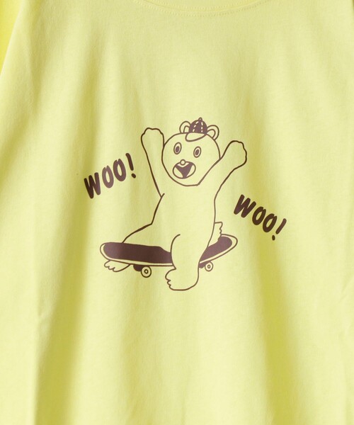 FREDY MAC(フレディーマック)の「【マックT】【MACBEAR woo!woo!】original body T-shirts(Tシャツ/カットソー・メンズ・ホワイト・L/S)」の3枚目の写真