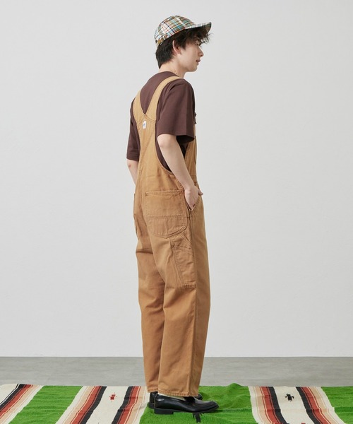 Lee(リー)の「Lee/リー【ダック素材】DUNGAREESオーバーオールパンツ/デニム セットアップ対応【ユニセックス】(サロペット/オーバーオール・メンズ・チャコール/ブラウン・SMALL/MEDIUM/LARGE/X-LARGE)」の7枚目の写真
