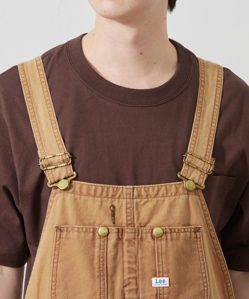 Lee(リー)の「Lee/リー【ダック素材】DUNGAREESオーバーオールパンツ/デニム セットアップ対応【ユニセックス】(サロペット/オーバーオール・メンズ・チャコール/ブラウン・SMALL/MEDIUM/LARGE/X-LARGE)」の9枚目の写真