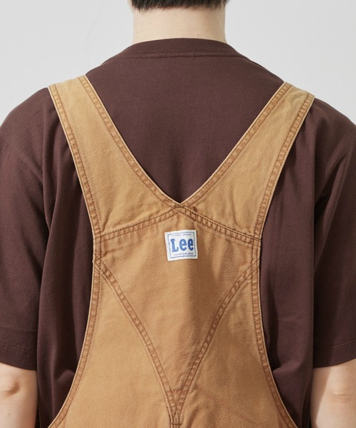 Lee(リー)の「Lee/リー【ダック素材】DUNGAREESオーバーオールパンツ/デニム セットアップ対応【ユニセックス】(サロペット/オーバーオール・メンズ・チャコール/ブラウン・SMALL/MEDIUM/LARGE/X-LARGE)」の10枚目の写真