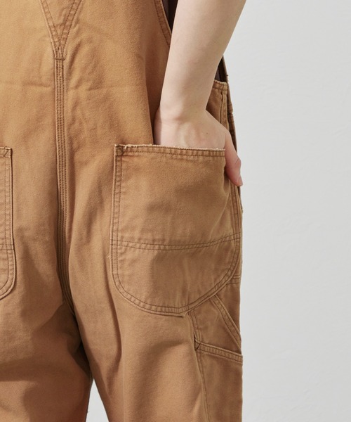 Lee(リー)の「Lee/リー【ダック素材】DUNGAREESオーバーオールパンツ/デニム セットアップ対応【ユニセックス】(サロペット/オーバーオール・メンズ・チャコール/ブラウン・SMALL/MEDIUM/LARGE/X-LARGE)」の15枚目の写真