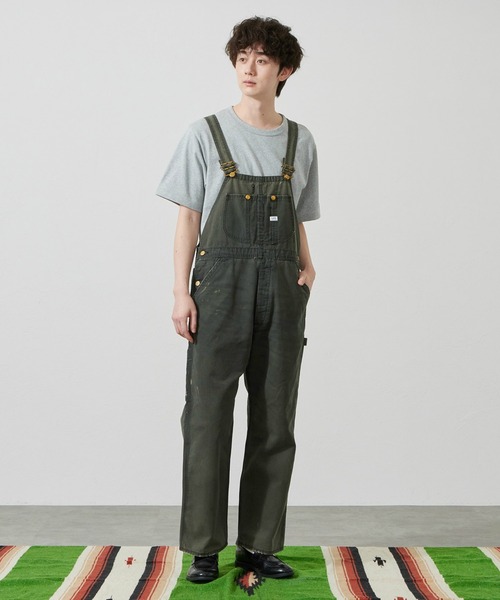 Lee(リー)の「Lee/リー【ダック素材】DUNGAREESオーバーオールパンツ/デニム セットアップ対応【ユニセックス】(サロペット/オーバーオール・メンズ・チャコール/ブラウン・SMALL/MEDIUM/LARGE/X-LARGE)」の20枚目の写真