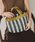 Spick & Span�i�X�s�b�N�A���h�X�p���j�́une Quittez pas / �k�L�e�p Multi Stripe Mesh Small Bag�i�n���h�o�b�O�j�v�b�u���E��