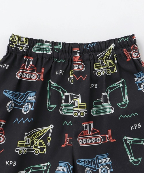 KP DECO（ケーピーデコ）の「働く車柄 甚平（浴衣・キッズ・ブラック/ブルー・90cm/110cm/100cm）」の10枚目の写真