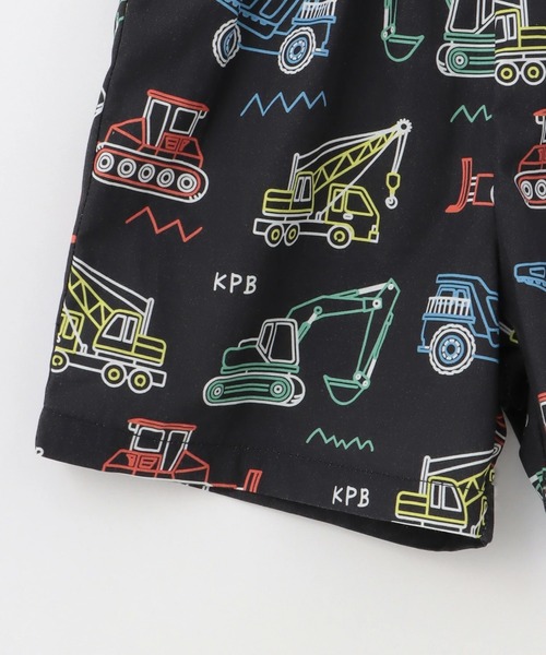 KP DECO（ケーピーデコ）の「働く車柄 甚平（浴衣・キッズ・ブラック/ブルー・90cm/110cm/100cm）」の11枚目の写真