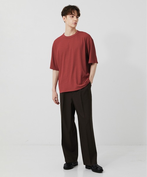 PUBLIC TOKYO（パブリックトウキョウ）の「極 －3℃TEE /ウォッシャブル/夏服/インナー/伸縮性/耐久性/洗濯可/通気性/冷感（Tシャツ/カットソー・メンズ・ホワイト/レッド/オリーブ/カーキ/サックスブルー/イエロー・1/2/3）」の18枚目の写真