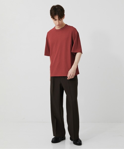 PUBLIC TOKYO（パブリックトウキョウ）の「極 －3℃TEE /ウォッシャブル/夏服/インナー/伸縮性/耐久性/洗濯可/通気性/冷感（Tシャツ/カットソー・メンズ・ホワイト/レッド/オリーブ/カーキ/サックスブルー/イエロー・1/2/3）」の19枚目の写真