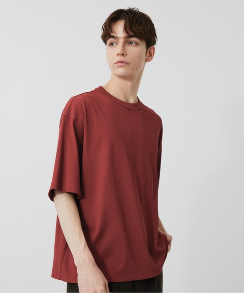PUBLIC TOKYO（パブリックトウキョウ）の「極 －3℃TEE /ウォッシャブル/夏服/インナー/伸縮性/耐久性/洗濯可/通気性/冷感（Tシャツ/カットソー・メンズ・ホワイト/レッド/オリーブ/カーキ/サックスブルー/イエロー・1/2/3）」の15枚目の写真