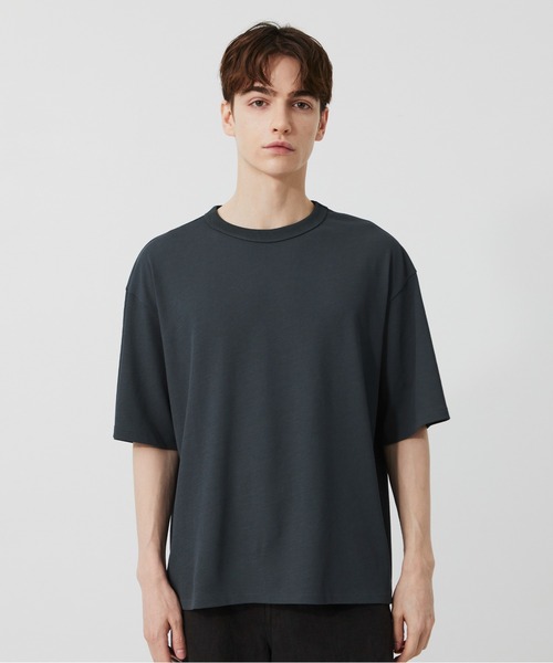 PUBLIC TOKYO(パブリックトウキョウ)の「【新色ブラック追加】極 -3℃TEE /ウォッシャブル/夏服/インナー/伸縮性/耐久性/洗濯可/通気性/冷感(Tシャツ/カットソー・メンズ・ホワイト/レッド/オリーブ/カーキ/サックスブルー/イエロー/ブラック・1/2/3)」の22枚目の写真
