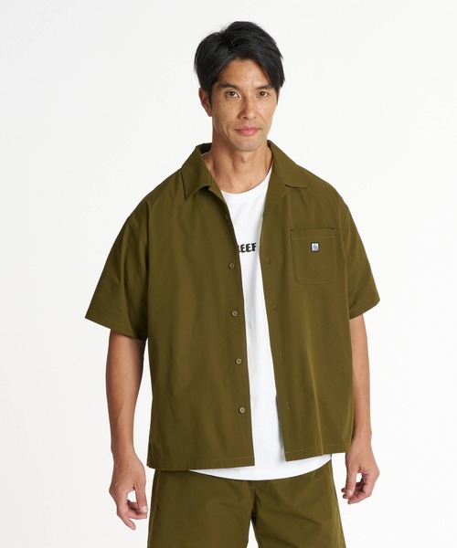 セール】REEF メンズ SUCKER UTILITY SHIRTS ラッシュガード 【2026年