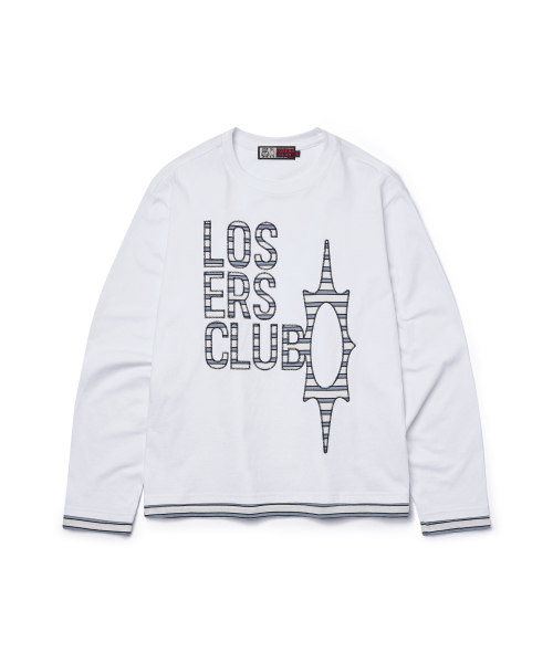 LOSERS CLUB(ルーザーズクラブ)の「ロゴレイヤード長袖Tシャツホワイト(Tシャツ/カットソー・レディース・その他・0/1/2)」の1枚目の写真