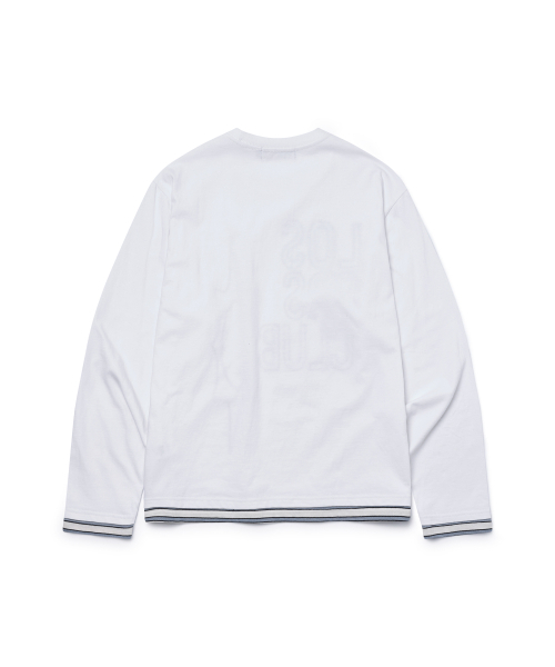 LOSERS CLUB(ルーザーズクラブ)の「ロゴレイヤード長袖Tシャツホワイト(Tシャツ/カットソー・レディース・その他・0/1/2)」の2枚目の写真