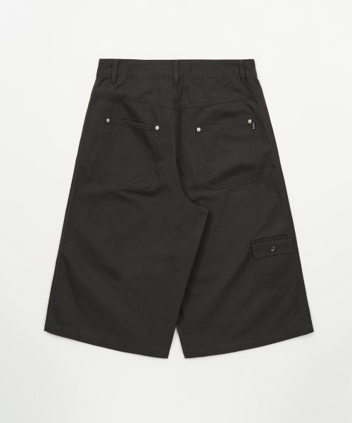 TOFFEE(トフィー)の「ミニポケットバミューダパンツ (チャコール)(その他パンツ・メンズ・その他・LARGE/MEDIUM/X-LARGE/SMALL)」の3枚目の写真
