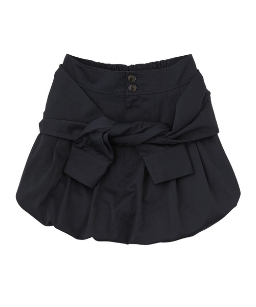 MILKFED.(ミルクフェド)の「WRAP PANEL SKIRT(スカート・レディース・ネイビー/ベージュ/チャコール・M/S)」の19枚目の写真
