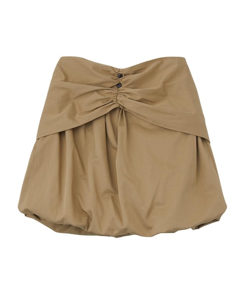 MILKFED.(ミルクフェド)の「WRAP PANEL SKIRT(スカート・レディース・ネイビー/ベージュ/チャコール・M/S)」の22枚目の写真
