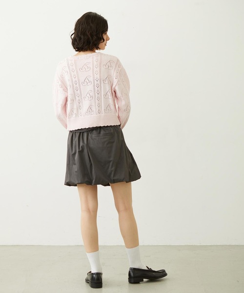 MILKFED.(ミルクフェド)の「WRAP PANEL SKIRT(スカート・レディース・ネイビー/ベージュ/チャコール・M/S)」の10枚目の写真
